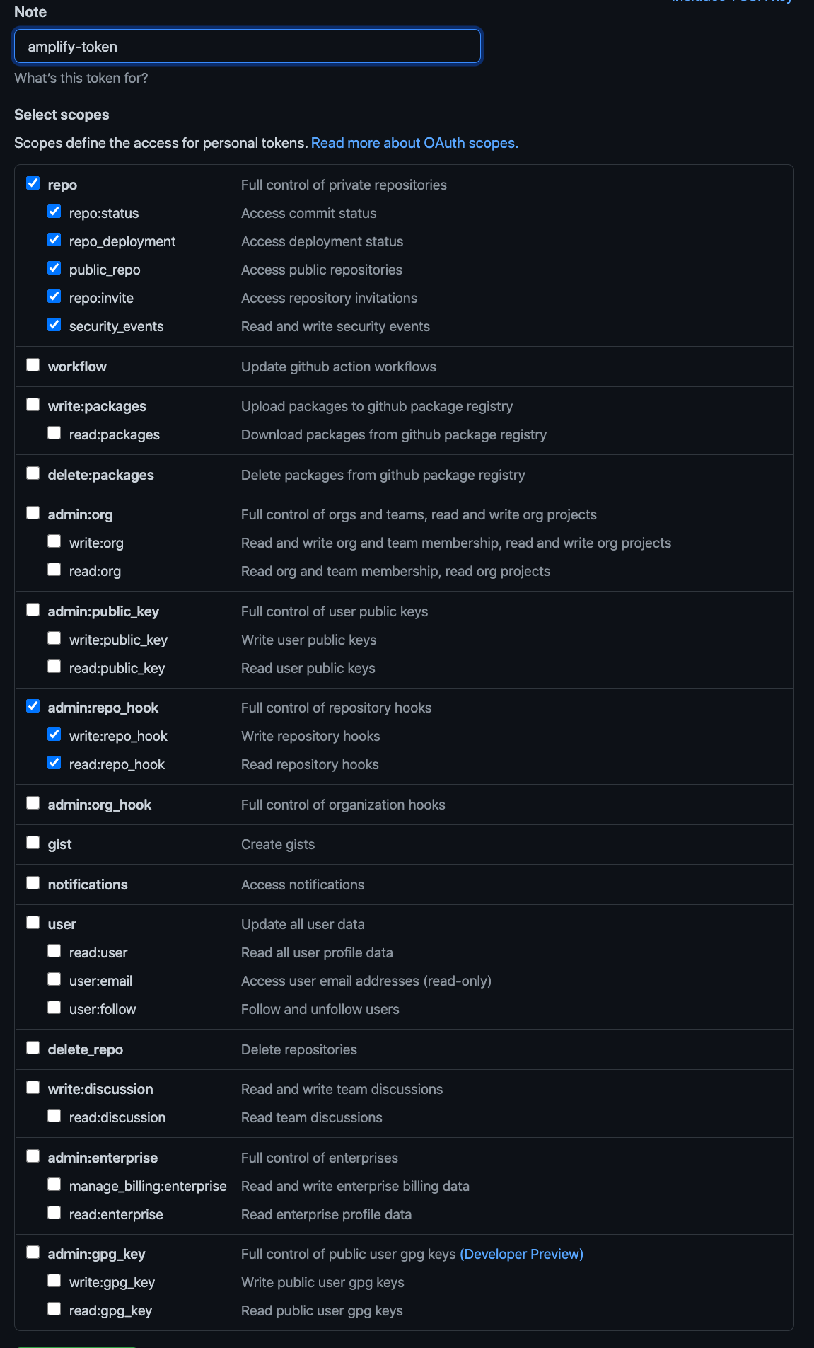 pat access config