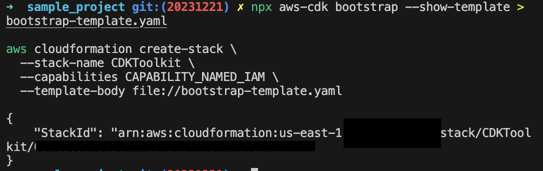 template deployment